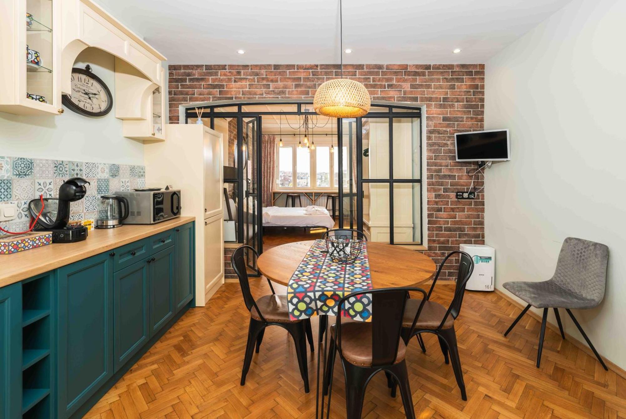 Heart Of The City Center Lux Apartment With View Sofia Buitenkant foto